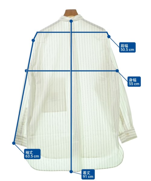 YOKE（ヨーク）カジュアルシャツ 白 サイズ:3(L位) メンズ/2200662995098