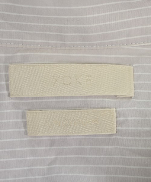 YOKE（ヨーク）カジュアルシャツ グレー サイズ:3(L位) メンズ/2200663711178