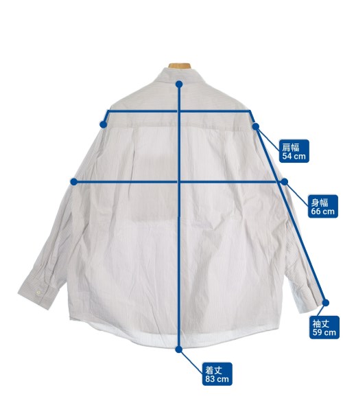 YOKE（ヨーク）カジュアルシャツ グレー サイズ:3(L位) メンズ/2200663711178