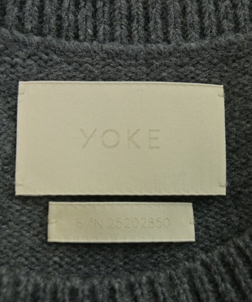 YOKE（ヨーク）ニット・セーター グレー サイズ:2(M位) メンズ/2200665735028
