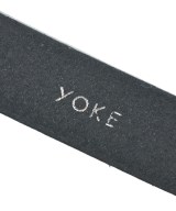 YOKE（ヨーク）ベルト 黒 サイズ:- メンズ/2200666221056