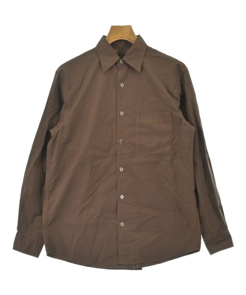 YOKE(ヨーク)カジュアルシャツ 茶 サイズ:1(S位)/2200662482130