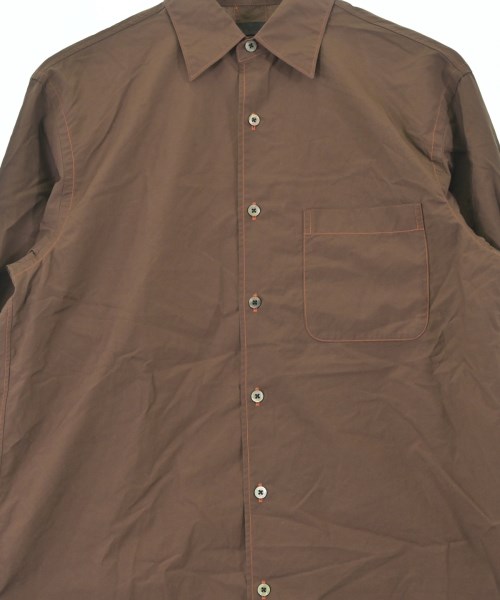 YOKE（ヨーク）カジュアルシャツ 茶 サイズ:1(S位) メンズ/2200662482130
