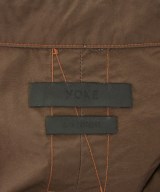 YOKE（ヨーク）カジュアルシャツ 茶 サイズ:1(S位) メンズ/2200662482130