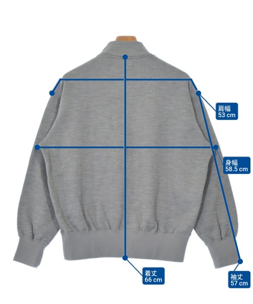 YOKE（ヨーク）スウェット グレー サイズ:2(M位) メンズ/2200664617035