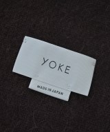 YOKE（ヨーク）マフラー 茶 サイズ:- メンズ/2200664617059
