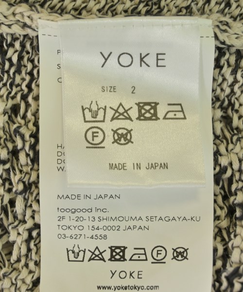 YOKE（ヨーク）カーディガン グレー サイズ:2(M位) メンズ/2200731740086