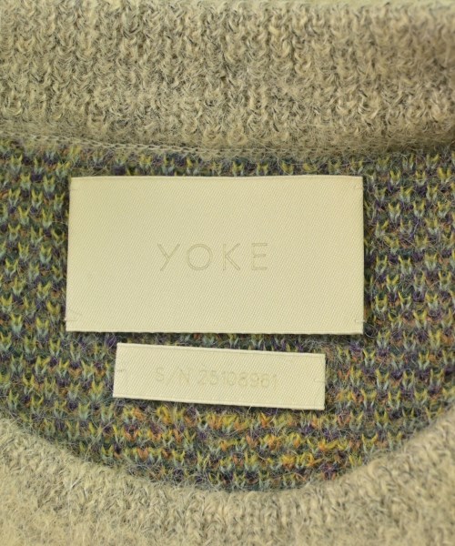 YOKE（ヨーク）ニット・セーター ベージュ サイズ:3(L位) メンズ/2200726313073