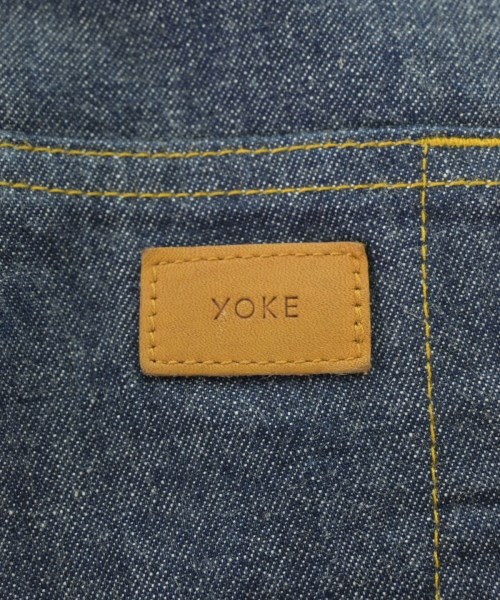 YOKE（ヨーク）デニムパンツ 紺 サイズ:1(S位) メンズ/2200726458040