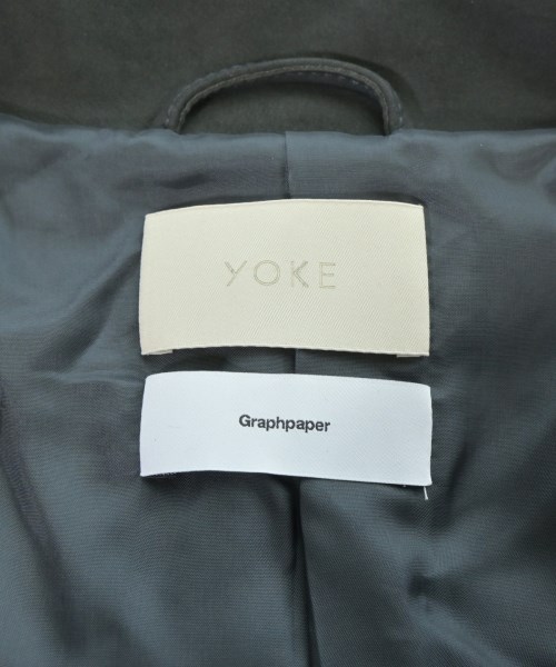 YOKE（ヨーク）ステンカラーコート グレー サイズ:2(M位) メンズ/2200683976014