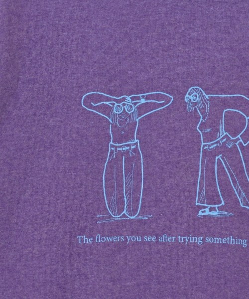 TODAY edition（トゥデイエディション）Tシャツ・カットソー 紫 サイズ:M レディース/2200617070177