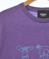 TODAY edition（トゥデイエディション）Tシャツ・カットソー 紫 サイズ:M レディース/2200617070177