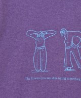 TODAY edition（トゥデイエディション）Tシャツ・カットソー 紫 サイズ:M レディース/2200617070177