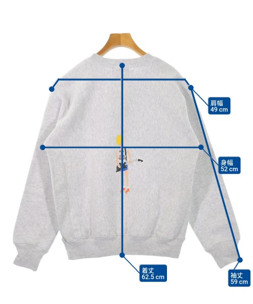 TODAY edition（トゥデイエディション）スウェット グレー サイズ:S メンズ/2200627316043