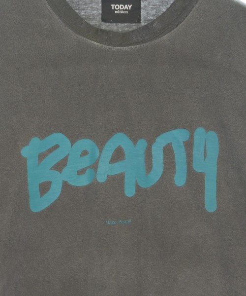 TODAY edition（トゥデイエディション）Tシャツ・カットソー グレー サイズ:M メンズ/2200610617232