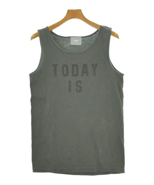 TODAY edition(トゥデイエディション)タンクトップ グレー サイズ:S/2200674892040