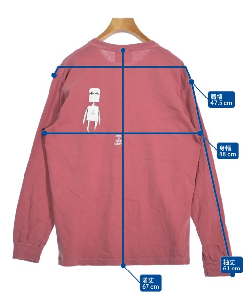 TODAY edition（トゥデイエディション）Tシャツ・カットソー ピンク サイズ:M レディース/2200659007049