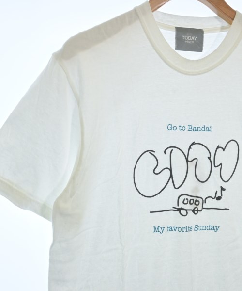 TODAY edition（トゥデイエディション）Tシャツ・カットソー 白 サイズ:M メンズ/2200702880070