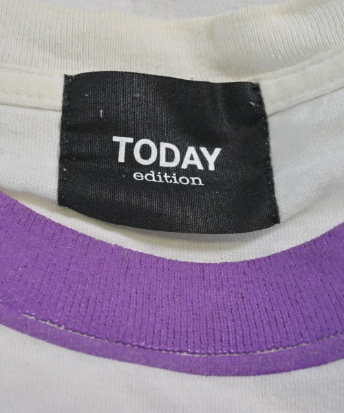 TODAY edition（トゥデイエディション）Tシャツ・カットソー 白 サイズ:L メンズ/2200724070480