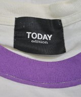 TODAY edition（トゥデイエディション）Tシャツ・カットソー 白 サイズ:L メンズ/2200724070480