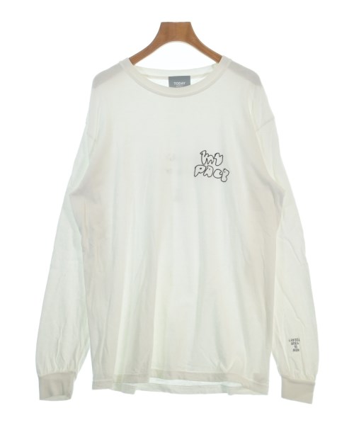 TODAY edition(トゥデイエディション)Tシャツ・カットソー 白 サイズ:L/2200671690359