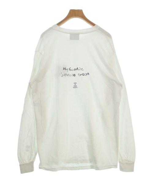 TODAY edition（トゥデイエディション）Tシャツ・カットソー 白 サイズ:L レディース/2200671690359