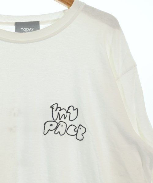 TODAY edition（トゥデイエディション）Tシャツ・カットソー 白 サイズ:L レディース/2200671690359