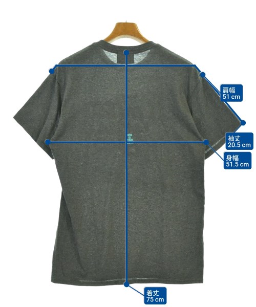 TODAY edition（トゥデイエディション）Tシャツ・カットソー グレー サイズ:M メンズ/2200688637132