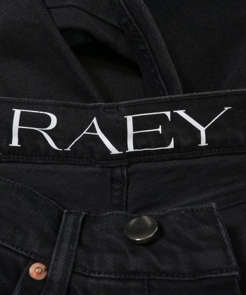 RAEY（レイ）デニムパンツ 黒 サイズ:24(S位) レディース/2200626936860