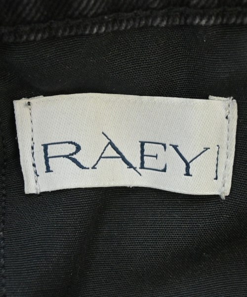 RAEY（レイ）デニムパンツ 黒 サイズ:26(M位) レディース/2200646222059
