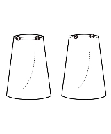 RAEY（レイ）ロング・マキシ丈スカート 紺 サイズ:6(XS位) レディース/2200647864104