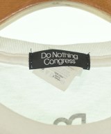 DONOTHING CONGRESS（ドゥーナッシングコングレス）Tシャツ・カットソー 白 サイズ:S メンズ/2200644926102