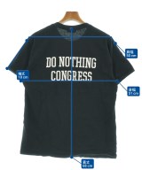 DONOTHING CONGRESS（ドゥーナッシングコングレス）Tシャツ・カットソー 黒 サイズ:L メンズ/2200688383138
