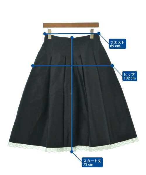 SHUSHU/TONG（シュシュトング）ロング・マキシ丈スカート 黒 サイズ:8(S位) レディース/2200625148097