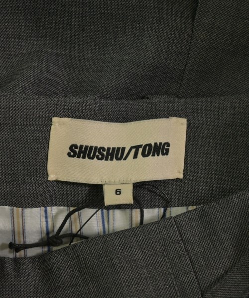 SHUSHU/TONG（シュシュトング）ひざ丈スカート グレー サイズ:6(M位) レディース/2200723703082