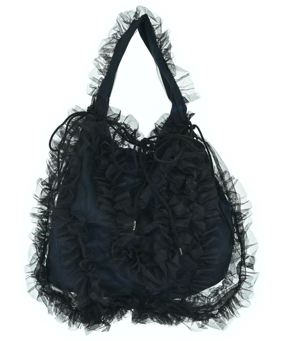 Molly Goddard　 モリーゴダード トートバッグ レディース 【古着】【中古】 Molly Goddard（モリーゴダード）トートバッグ 紺 サイズ:- レディース