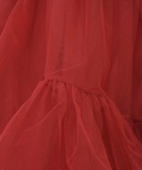 Molly Goddard　（モリーゴダード）ひざ丈スカート 赤 サイズ:38(S位) レディース/2200623097045