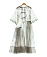 Molly Goddard（モリーゴダード）ワンピース 茶 サイズ:8(M位) レディース/2200703447364