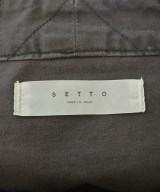 SETTO（セット）カジュアルシャツ 茶 サイズ:M メンズ/2200628957054