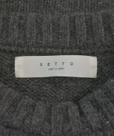 SETTO（セット）ニット・セーター グレー サイズ:F メンズ/2200604678379