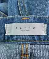SETTO（セット）デニムパンツ 紺 サイズ:S レディース/2200620456036