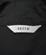 SETTO（セット）カジュアルシャツ 黒 サイズ:F レディース/2200672145148