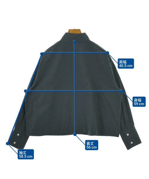 SETTO（セット）カジュアルシャツ 紺 サイズ:F レディース/2200672145155