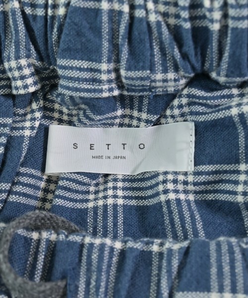 SETTO（セット）ロング・マキシ丈スカート 青 サイズ:F レディース/2200713188059
