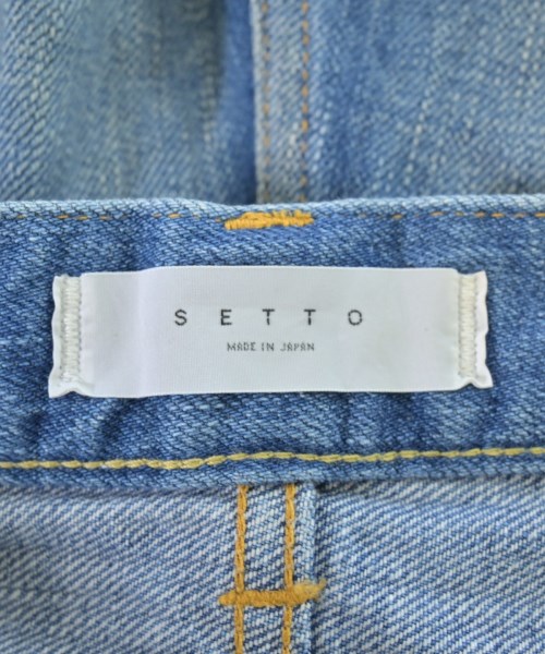 SETTO（セット）デニムパンツ 紺 サイズ:M メンズ/2200725464035