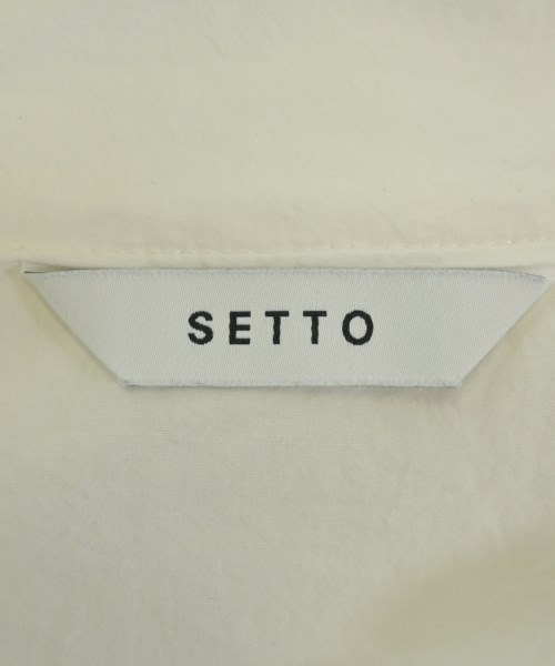SETTO（セット）カジュアルシャツ 白 サイズ:F レディース/2200681672079