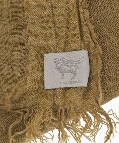 NIMNIMDUAI（ニムニムデュアイ）ストール カーキ サイズ:- レディース/2200622367163