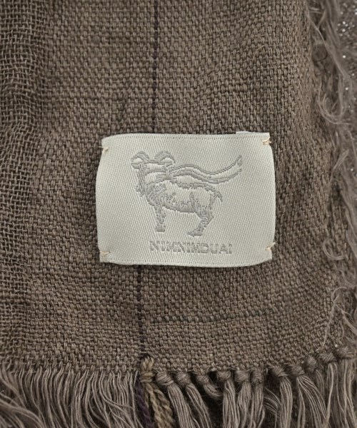 NIMNIMDUAI（ニムニムデュアイ）ストール 茶 サイズ:- レディース/2200616198087