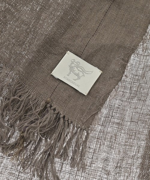 NIMNIMDUAI（ニムニムデュアイ）ストール 茶 サイズ:- レディース/2200622499116