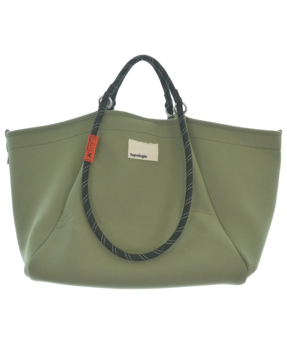 Topologie(トポロジー)トートバッグ カーキ サイズ:- レディース Topologie(トポロジー)トートバッグ カーキ サイズ:- レディース